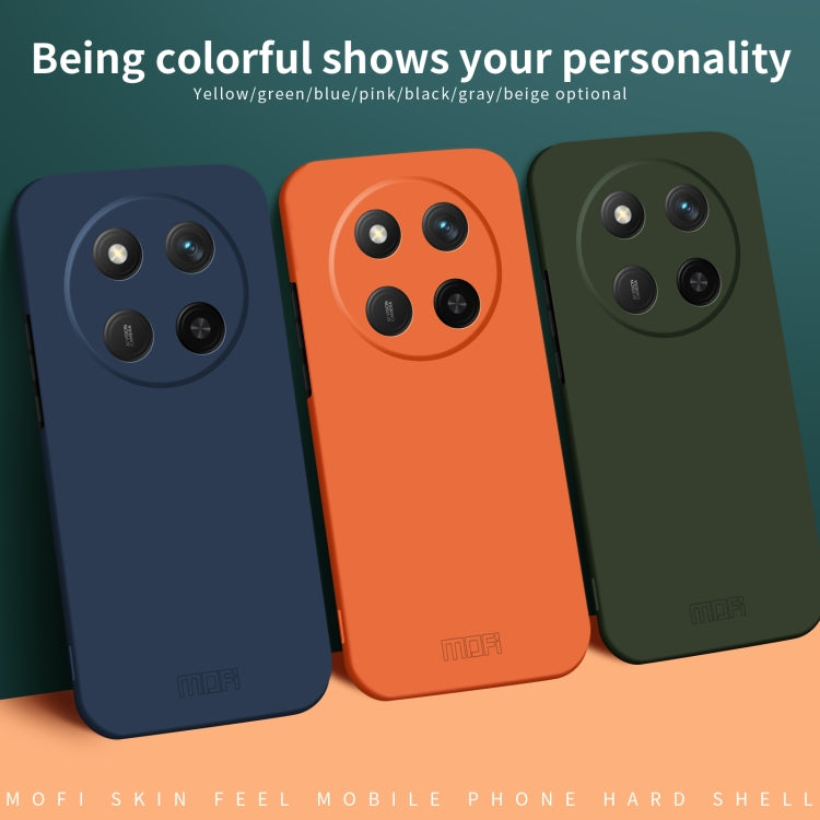 For Honor X60 Pro MOFI Qin Series Skin Feel All-inclusive PC Phone Case(Black) by MOFI