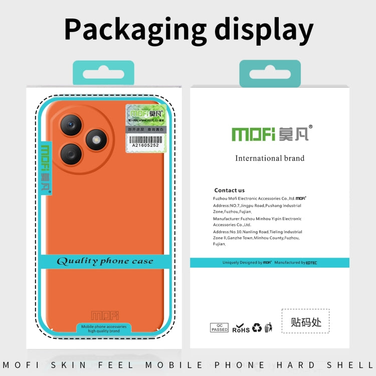 For Honor X50i Pro MOFI Qin Series Skin Feel All-inclusive PC Phone Case(Green) - Honor Cases by MOFI | Online Shopping UK | buy2fix
