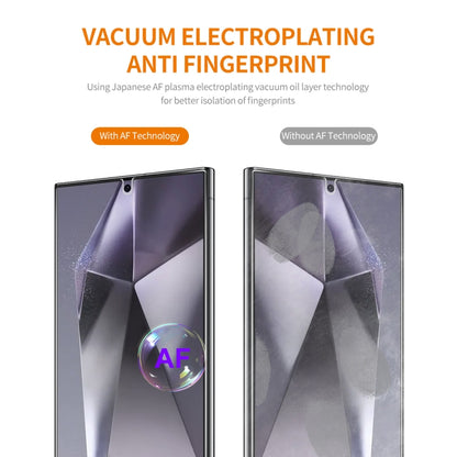 For Samsung Galaxy S25 Ultra 5G ENKAY 0.18mm High Aluminum-silicon Tempered Glass Film, Support Ultrasonic Fingerprint Unclock by ENKAY