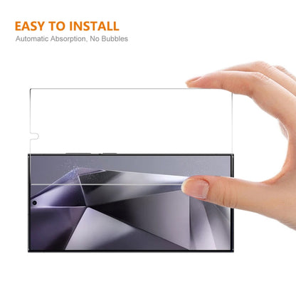 For Samsung Galaxy S25 Ultra 5G ENKAY 0.18mm High Aluminum-silicon Tempered Glass Film, Support Ultrasonic Fingerprint Unclock by ENKAY
