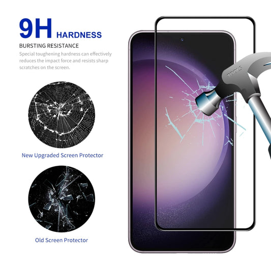 For Samsung Galaxy S25+ / S24+ 5G ENKAY Hat-Prince 0.18mm High Aluminum-silicon Tempered Glass Film, Support Ultrasonic Fingerprint Unclock by ENKAY