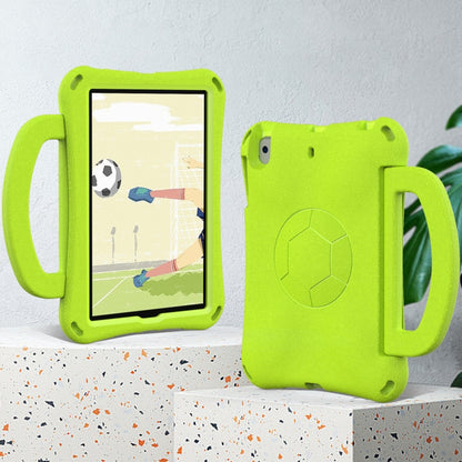 For iPad mini 5 / 4 / 3 /2 / 1 Handle Football Shaped EVA Shockproof Tablet Case(Grass Green) - iPad mini (2019) / mini 5 Cases by buy2fix | Online Shopping UK | buy2fix