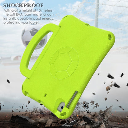 For iPad mini 5 / 4 / 3 /2 / 1 Handle Football Shaped EVA Shockproof Tablet Case(Grass Green) - iPad mini (2019) / mini 5 Cases by buy2fix | Online Shopping UK | buy2fix