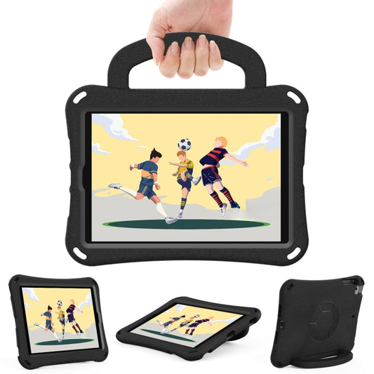 For iPad mini 5 / 4 / 3 /2 / 1 Handle Football Shaped EVA Shockproof Tablet Case(Black) - iPad mini (2019) / mini 5 Cases by buy2fix | Online Shopping UK | buy2fix