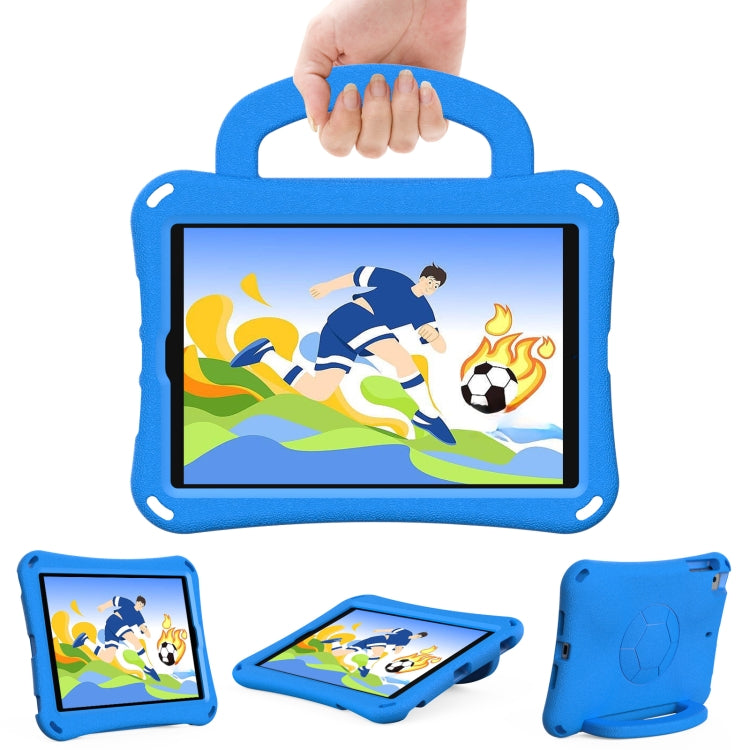 For iPad mini 5 / 4 / 3 /2 / 1 Handle Football Shaped EVA Shockproof Tablet Case(Blue) - iPad mini (2019) / mini 5 Cases by buy2fix | Online Shopping UK | buy2fix