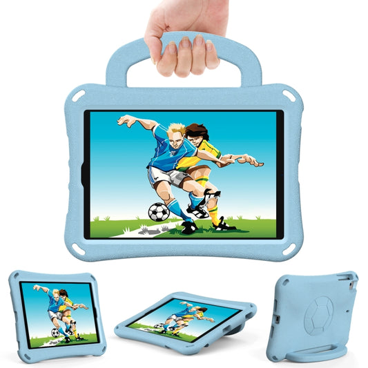 For iPad mini 5 / 4 / 3 /2 / 1 Handle Football Shaped EVA Shockproof Tablet Case(Light Blue) - iPad mini (2019) / mini 5 Cases by buy2fix | Online Shopping UK | buy2fix