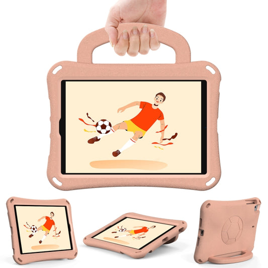 For iPad mini 5 / 4 / 3 /2 / 1 Handle Football Shaped EVA Shockproof Tablet Case(Light Pink) - iPad mini (2019) / mini 5 Cases by buy2fix | Online Shopping UK | buy2fix