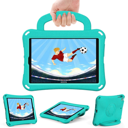 For iPad mini 5 / 4 / 3 /2 / 1 Handle Football Shaped EVA Shockproof Tablet Case(Mint  Green) - iPad mini (2019) / mini 5 Cases by buy2fix | Online Shopping UK | buy2fix