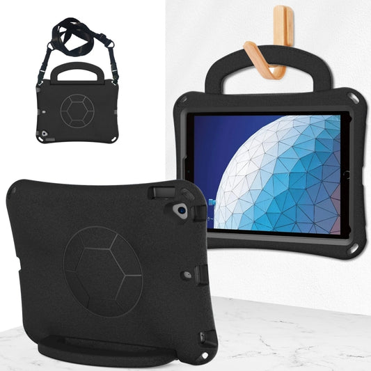 For iPad Air 3 10.5 2019 / Pro 10.5 Handle Football Shaped EVA Shockproof Tablet Case(Black) - iPad Air (2019) Cases by buy2fix | Online Shopping UK | buy2fix
