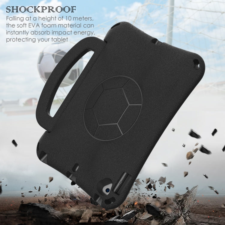 For iPad Air 3 10.5 2019 / Pro 10.5 Handle Football Shaped EVA Shockproof Tablet Case(Black) - iPad Air (2019) Cases by buy2fix | Online Shopping UK | buy2fix