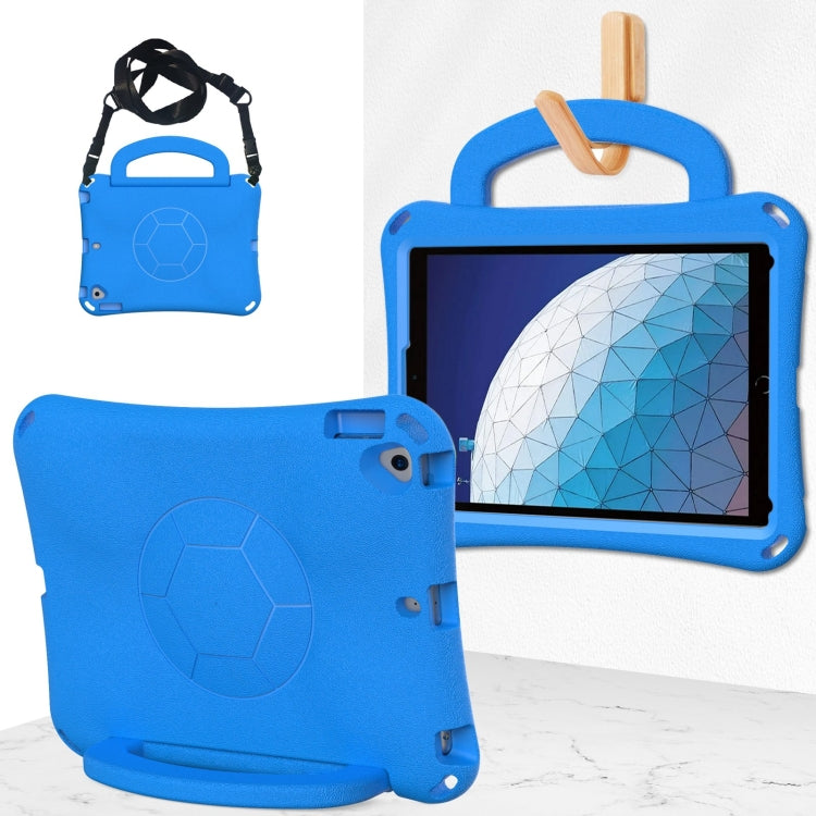 For iPad Air 3 10.5 2019 / Pro 10.5 Handle Football Shaped EVA Shockproof Tablet Case(Blue) - iPad Air (2019) Cases by buy2fix | Online Shopping UK | buy2fix