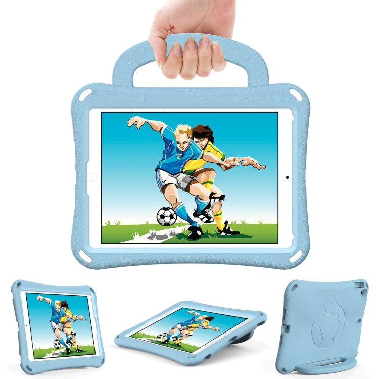 For iPad Air 3 10.5 2019 / Pro 10.5 Handle Football Shaped EVA Shockproof Tablet Case(Light Blue) - iPad Air (2019) Cases by buy2fix | Online Shopping UK | buy2fix