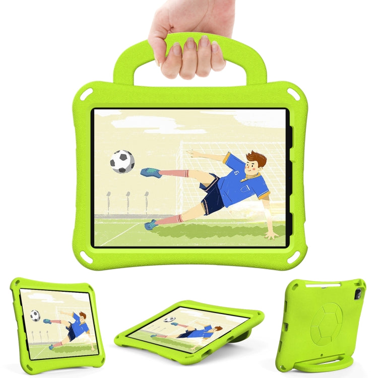 For iPad Pro 11 2018/2020/2021/2022 Handle Football Shaped EVA Shockproof Tablet Case(Grass Green) - More iPad Cases by buy2fix | Online Shopping UK | buy2fix
