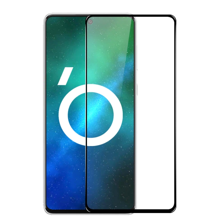 For Samsung Galaxy A73 5G NORTHJO A++ Screen Protector Full Glue Silk Printing Tempered Glass Film(Black) - Galaxy Tempered Glass by NORTHJO | Online Shopping UK | buy2fix