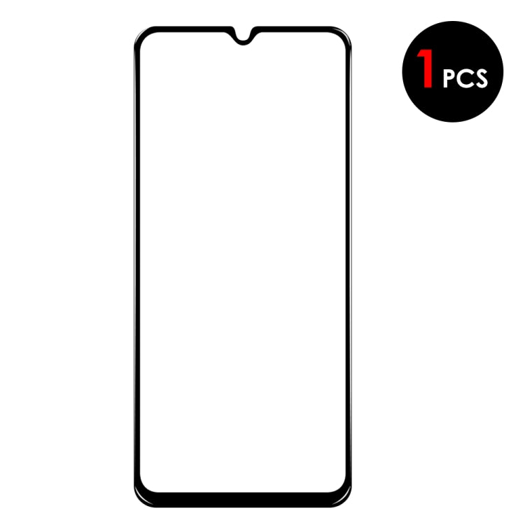 For Samsung Galaxy A33 5G NORTHJO A++ Screen Protector Full Glue Silk Printing Tempered Glass Film(Black) - Galaxy Tempered Glass by NORTHJO | Online Shopping UK | buy2fix