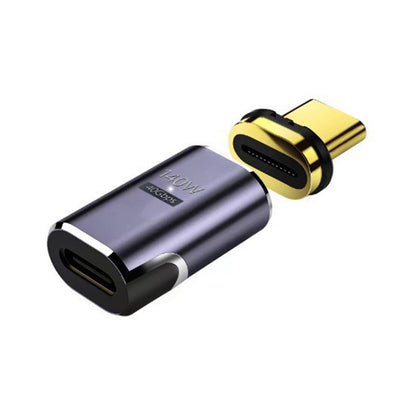 140W 5A USB 4.0 USB-C / Type-C to Type-C 40Gbps Data OTG Magnetic Adapter, Spec:Straight Head - OTG Adapter by buy2fix | Online Shopping UK | buy2fix