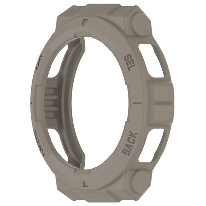 For Amazfit Active Edge A2212 Armored Hollow Half Pack TPU Watch Protective Case(Malmstone) by buy2fix