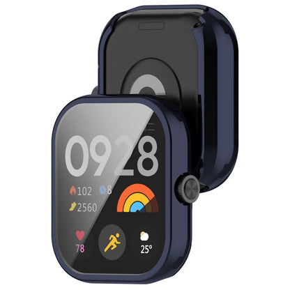 For Redmi Watch 4 Full Package TPU Electroplated Watch Protective Case(Midnight Blue) - Watch Cases by buy2fix | Online Shopping UK | buy2fix