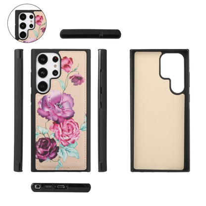 For Samsung Galaxy S23+ 5G Flower Multi-functional Crossbody Zipper Wallet Leather Phone Case(Yellow) - Galaxy S23+ 5G Cases by buy2fix | Online Shopping UK | buy2fix