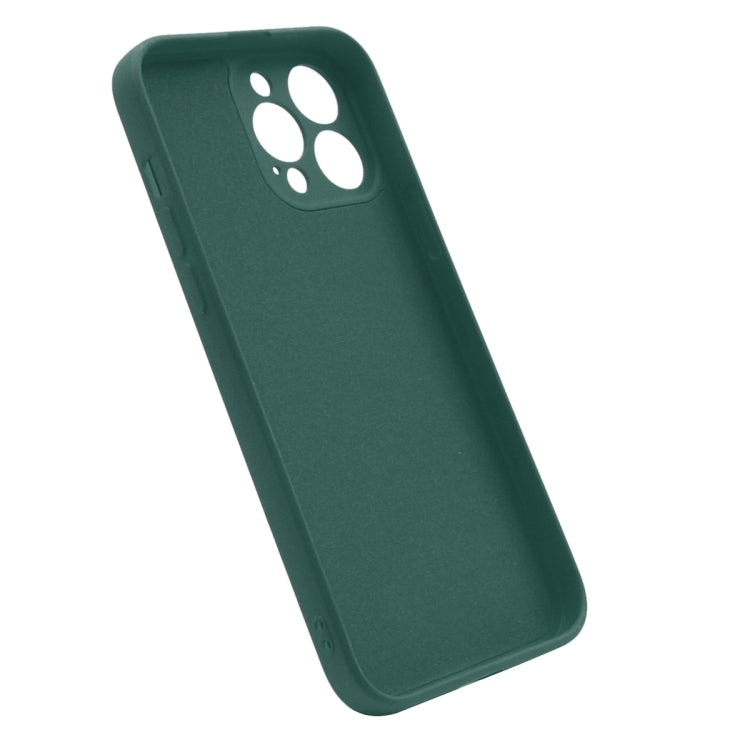 For iPhone 15 Pro Max ENKAY Liquid Silicone Soft Shockproof Phone Case(Light Green) - iPhone 15 Pro Max Cases by ENKAY | Online Shopping UK | buy2fix