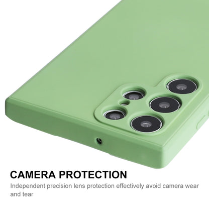 For Samsung Galaxy S25 Ultra 5G ENKAY Liquid Silicone Soft Shockproof Phone Case(Dark Green) by ENKAY