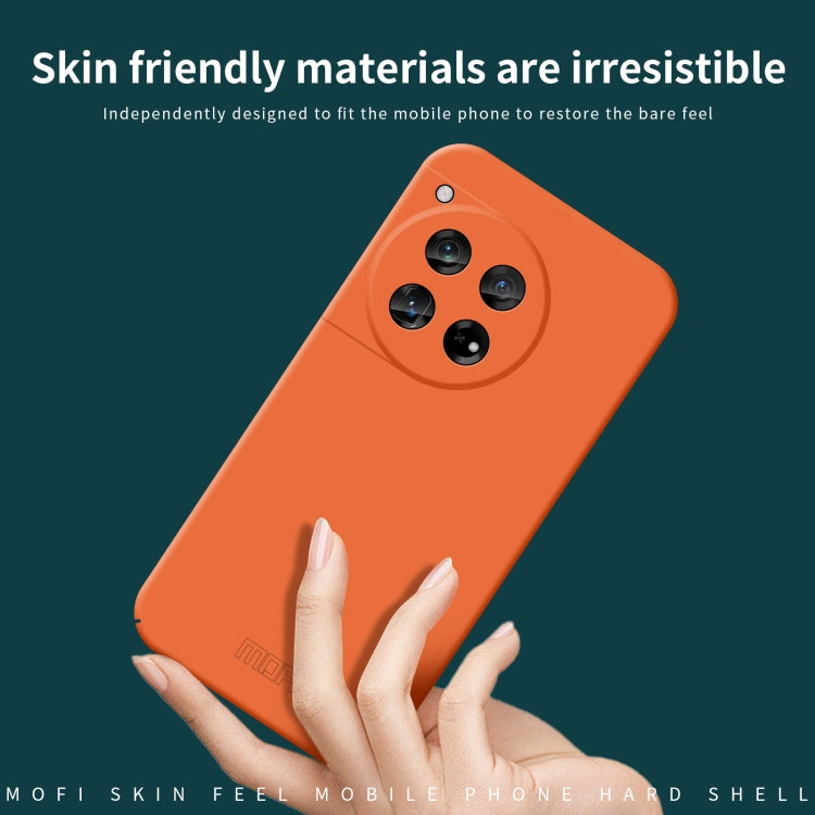 For OnePlus 12 MOFI Qin Series Skin Feel All-inclusive PC Phone Case(Pink) by MOFI