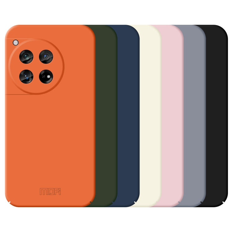For OnePlus 12 MOFI Qin Series Skin Feel All-inclusive PC Phone Case(Pink) by MOFI