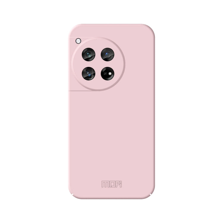 For OnePlus 12 MOFI Qin Series Skin Feel All-inclusive PC Phone Case(Pink) by MOFI