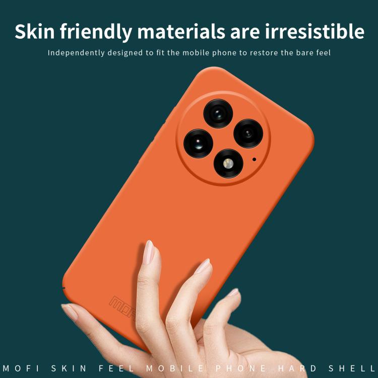 For OnePlus 13 MOFI Qin Series Skin Feel All-inclusive PC Phone Case(Pink) by MOFI