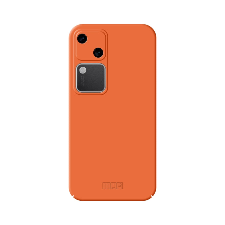 For vivo S18 MOFI Qin Series Skin Feel All-inclusive PC Phone Case(Orange) - S18 Cases by MOFI | Online Shopping UK | buy2fix