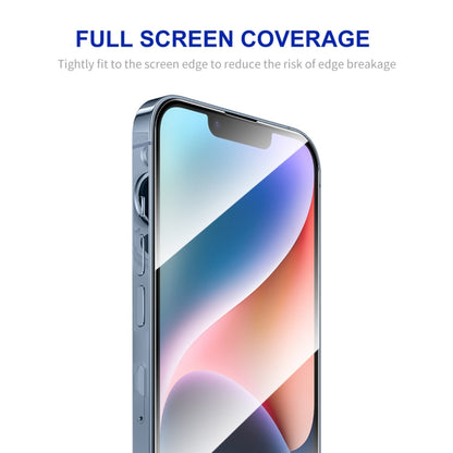 For iPhone 14 Plus ENKAY Easy Install High Alumina Silicon Full Glass Film - iPhone 14 Plus Tempered Glass by ENKAY | Online Shopping UK | buy2fix