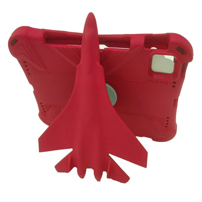 For iPad Pro 11 2020 / 2021 / 2022 360 Rotation Aircraft Holder EVA Shockproof Tablet Case(Red) - iPad Pro 11 (2022/2021) Cases by buy2fix | Online Shopping UK | buy2fix