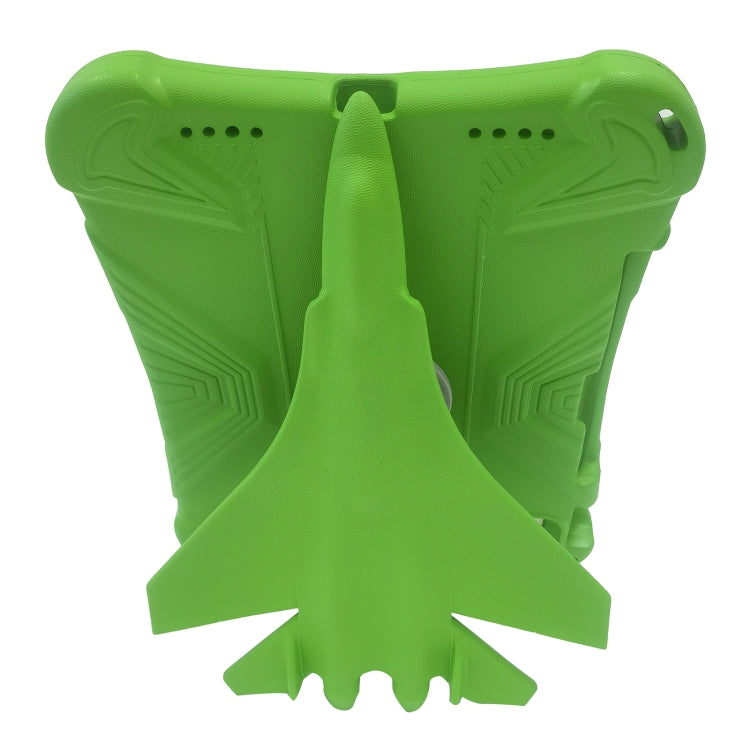 For iPad Air 2022 / 2020 10.9 360 Rotation Aircraft Holder EVA Shockproof Tablet Case(Green) - iPad Air (2022) / (2020) 10.9 Cases by buy2fix | Online Shopping UK | buy2fix