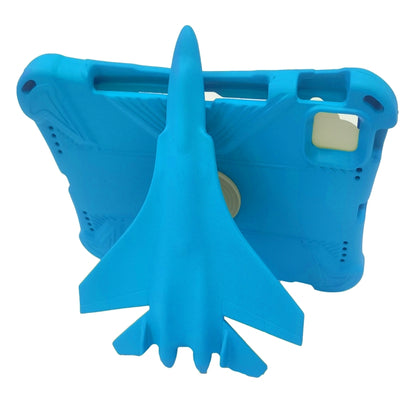 For iPad 2025 / 2022 360 Rotation Aircraft Holder EVA Shockproof Tablet Case(Blue) - iPad 2025 / 2022 Cases by buy2fix | Online Shopping UK | buy2fix