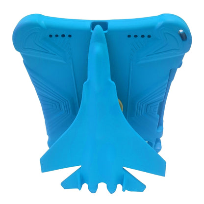 For iPad 2025 / 2022 360 Rotation Aircraft Holder EVA Shockproof Tablet Case(Blue) - iPad 2025 / 2022 Cases by buy2fix | Online Shopping UK | buy2fix