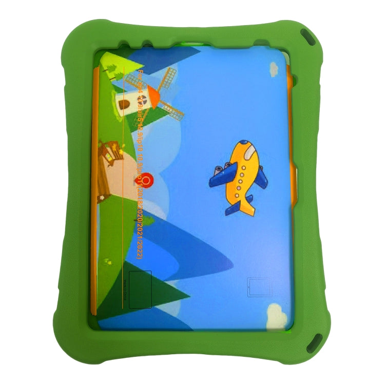 For iPad 2025 / 2022 360 Rotation Aircraft Holder EVA Shockproof Tablet Case(Green) - iPad 2025 / 2022 Cases by buy2fix | Online Shopping UK | buy2fix