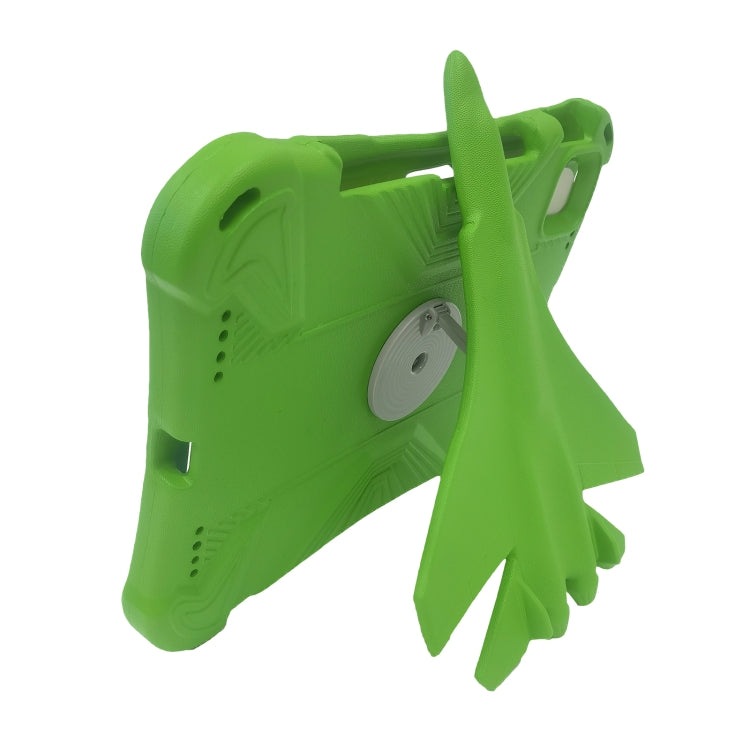 For iPad 2025 / 2022 360 Rotation Aircraft Holder EVA Shockproof Tablet Case(Green) - iPad 2025 / 2022 Cases by buy2fix | Online Shopping UK | buy2fix