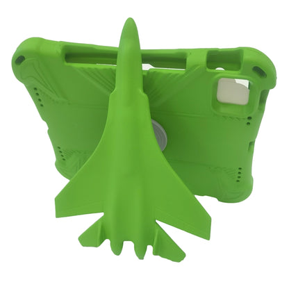 For iPad 2025 / 2022 360 Rotation Aircraft Holder EVA Shockproof Tablet Case(Green) - iPad 2025 / 2022 Cases by buy2fix | Online Shopping UK | buy2fix