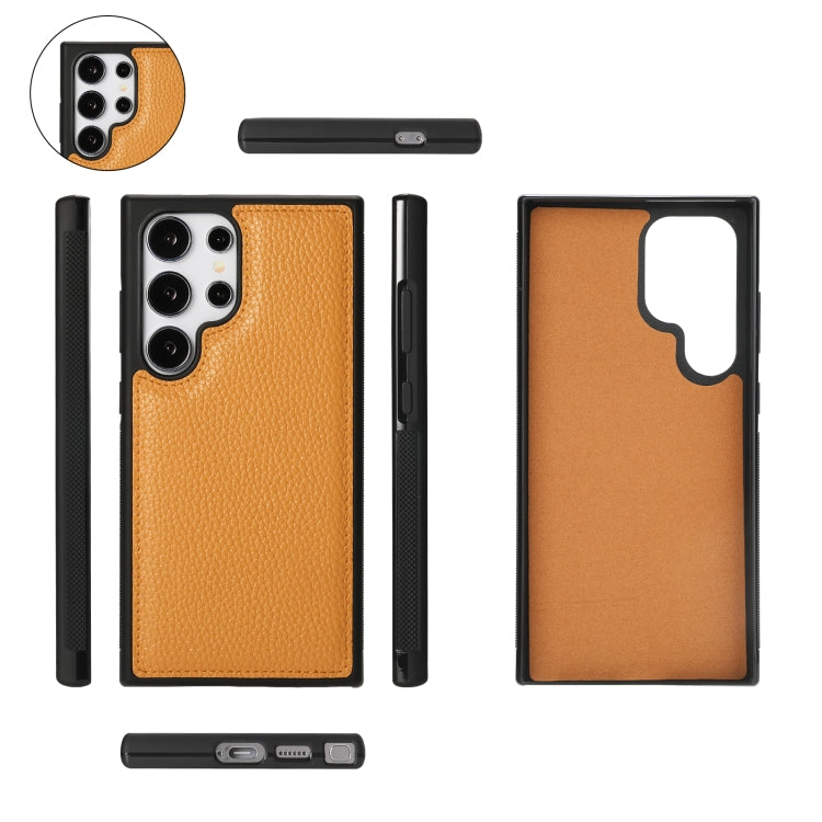 For Samsung Galaxy S24+ 5G Crossbody Multi-functional Zipper Wallet Litchi Leather Phone Case(Orange) - Galaxy S24+ 5G Cases by buy2fix | Online Shopping UK | buy2fix