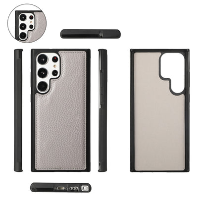 For Samsung Galaxy S23 5G Crossbody Multi-functional Zipper Wallet Litchi Leather Phone Case(Grey) - Galaxy S23 5G Cases by buy2fix | Online Shopping UK | buy2fix