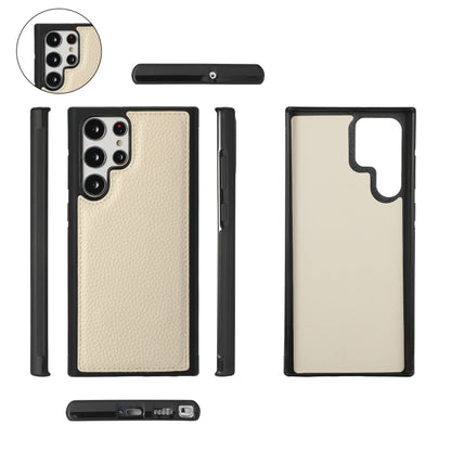 For Samsung Galaxy S22 5G Crossbody Multi-functional Zipper Wallet Litchi Leather Phone Case(Beige) - Galaxy S22 5G Cases by buy2fix | Online Shopping UK | buy2fix