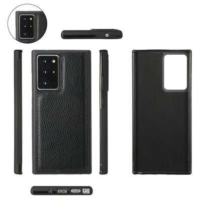 For Samsung Galaxy Note20 Crossbody Multi-functional Zipper Wallet Litchi Leather Phone Case(Black) - Galaxy Phone Cases by buy2fix | Online Shopping UK | buy2fix