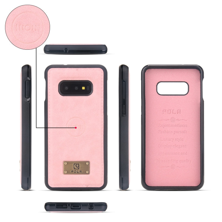 For Samsung Galaxy S10e Multi-functional Zipper Wallet Leather Phone Case(Pink) - Galaxy Phone Cases by buy2fix | Online Shopping UK | buy2fix