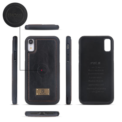 For iPhone XS Max Multi-functional Zipper Wallet Leather Phone Case(Black) - More iPhone Cases by buy2fix | Online Shopping UK | buy2fix