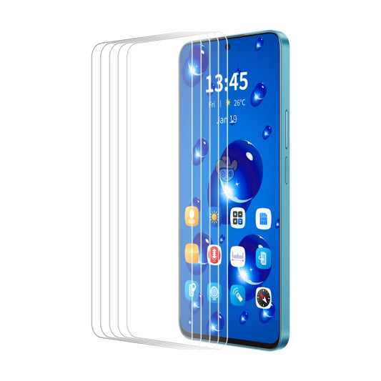 For Nothing Phone 2a 5pcs ENKAY 9H Big Arc Edge High Aluminum-silicon Tempered Glass Film - Nothing Tempered Glass by ENKAY | Online Shopping UK | buy2fix