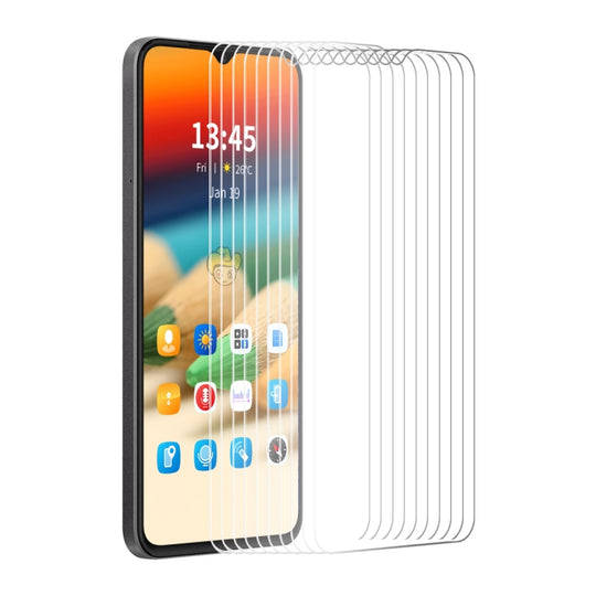 For Redmi A4 5G 10pcs ENKAY 9H Big Arc Edge High Aluminum-silicon Tempered Glass Film