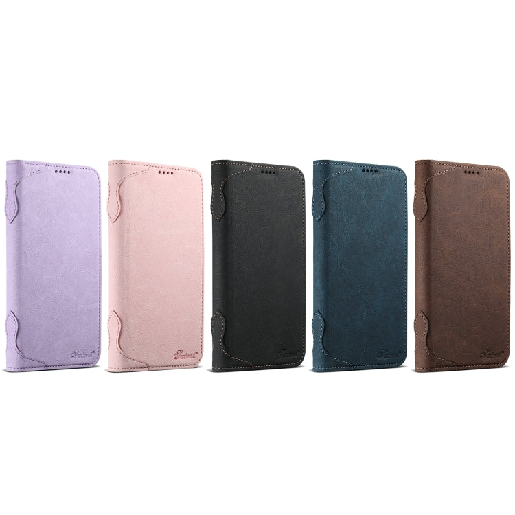 For iPhone 15 Pro SUTENI J07 Multifunctional Horizontal Flip Magsafe Leather Phone Case(Pink) - iPhone 15 Pro Cases by Suteni | Online Shopping UK | buy2fix