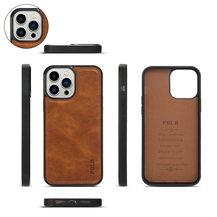 For iPhone 13 Pro Max Crossbody Multi-functional Zipper Wallet Leather Phone Case(Brown) - iPhone 13 Pro Max Cases by buy2fix | Online Shopping UK | buy2fix