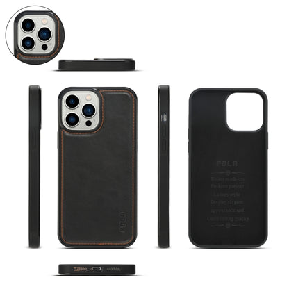 For iPhone 13 Pro Max Crossbody Multi-functional Zipper Wallet Leather Phone Case(Black) - iPhone 13 Pro Max Cases by buy2fix | Online Shopping UK | buy2fix