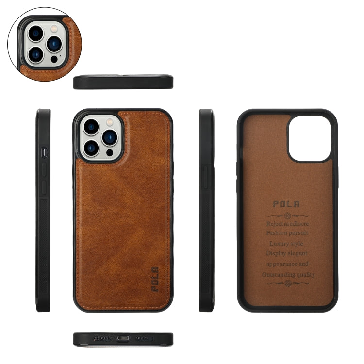 For iPhone 12 Pro Max Crossbody Multi-functional Zipper Wallet Leather Phone Case(Brown) - iPhone 12 Pro Max Cases by buy2fix | Online Shopping UK | buy2fix